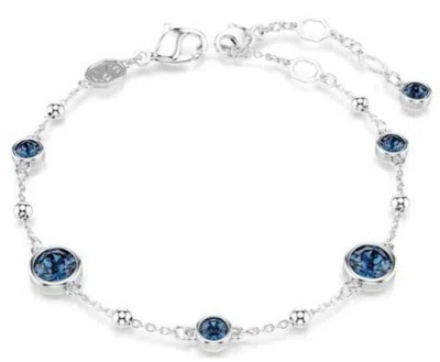 Swarovski Swaroski Imber Rhodium Plated Bracelet In Metallic