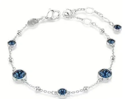 Swarovski Swaroski Imber Rhodium Plated Bracelet In Metallic
