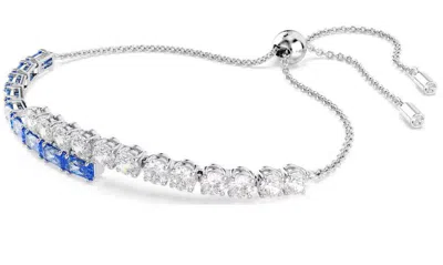 Swarovski Matrix Rhodium Plated Bracelet In Metallic