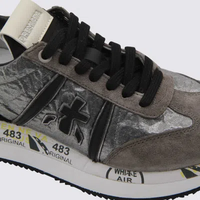 Premiata Round Head Low-cut Casual Shoes In Multi