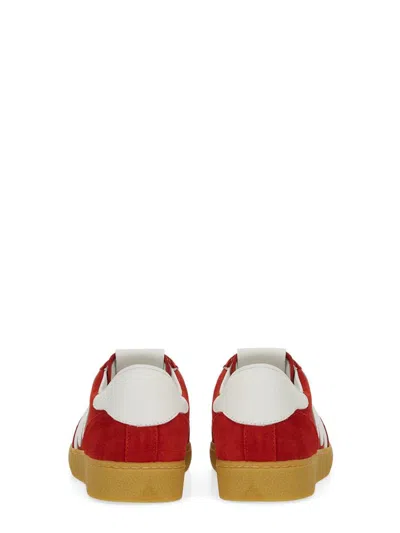 Msgm "retro" Sneaker In Red
