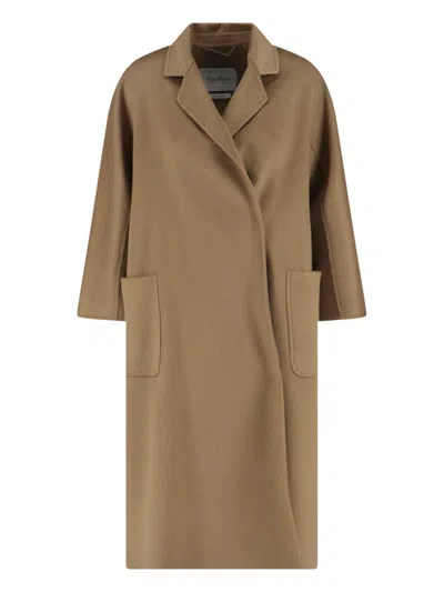 Max Mara Ludmilla Coat In Gray