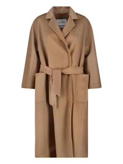 Max Mara Ludmilla Coat In Gray