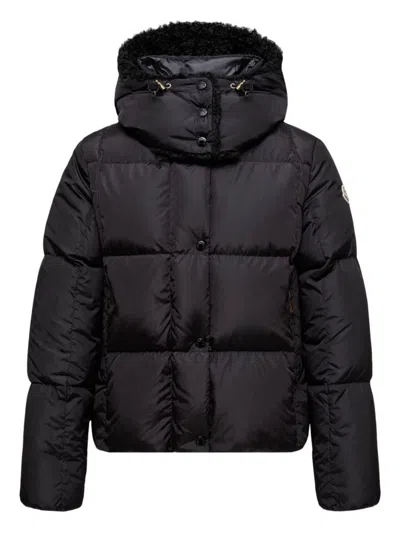 Moncler Castelnou Short Down Jacket In Black
