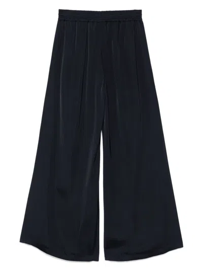 Fabiana Filippi Trousers Blue And Green In Blue