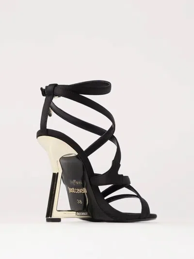 Just Cavalli Lady J Sandal In Black