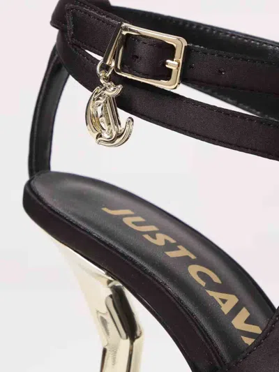 Just Cavalli Lady J Sandal In Black