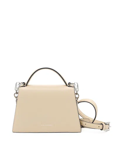 Karl Lagerfeld K/signature 20 Small Crossbody In Neutral