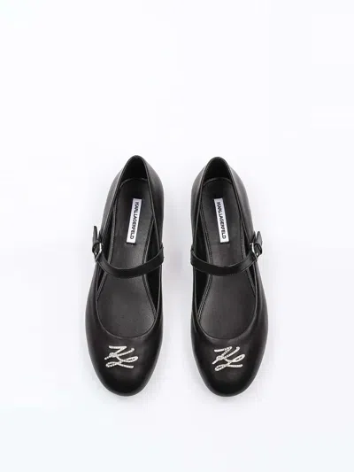 Karl Lagerfeld Sandalias - Negro In Black
