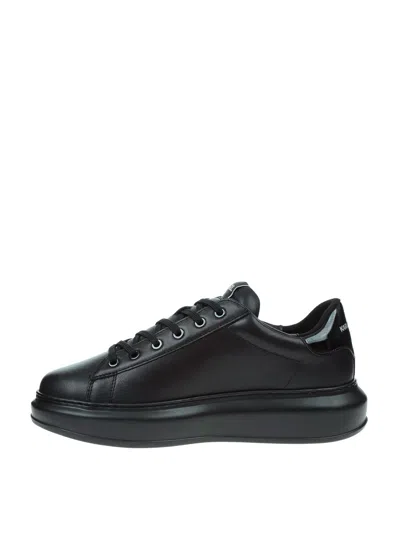 Karl Lagerfeld Black Logo Sneakers
