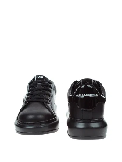 Karl Lagerfeld Black Logo Sneakers