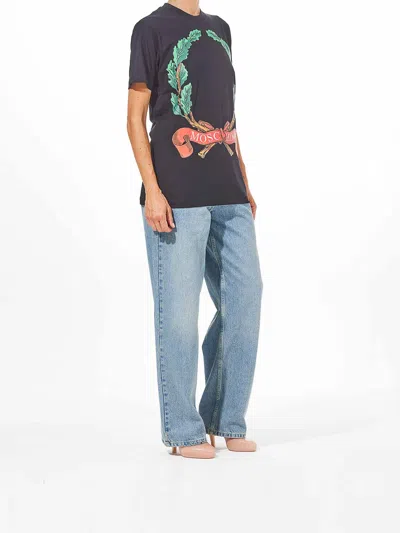 Moschino Camiseta - Negro In Black