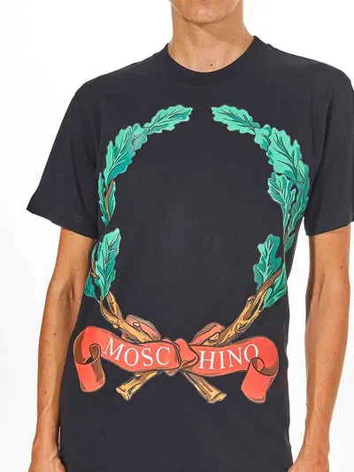Moschino Camiseta - Negro In Black