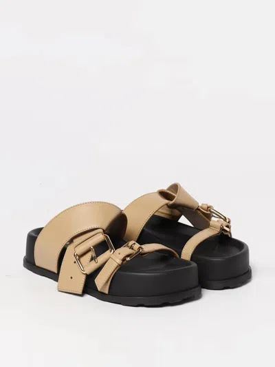 Moschino Sandalias - Beis In Black