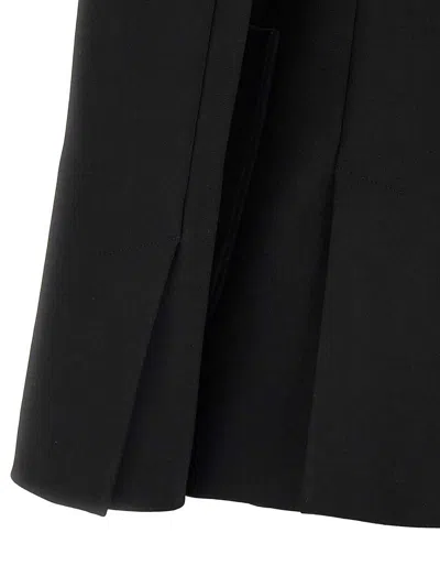 Max Mara Tailored Black Jacket With Classic Lapel In Black