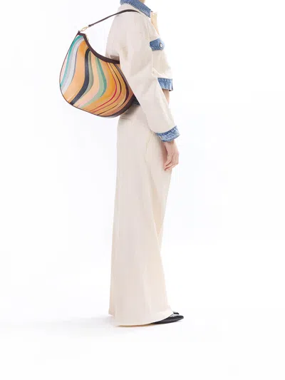 Paul Smith Swirl Hobo Bag In Multicolor
