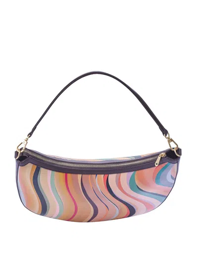 Paul Smith Swirl Hobo Bag In Multicolor