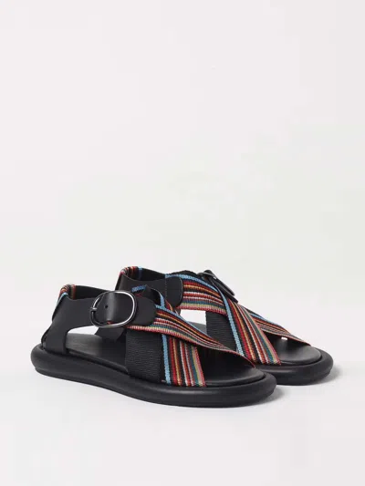Paul Smith Sandal With Logo In Black