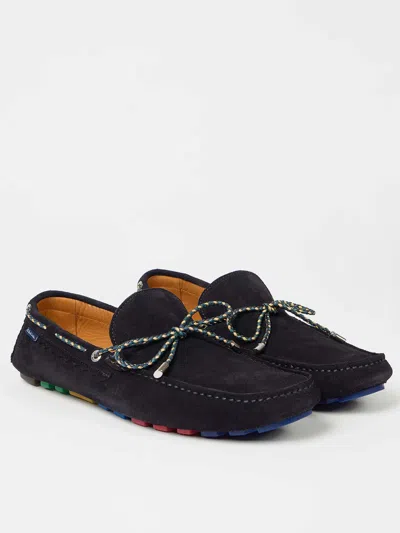Ps By Paul Smith Ps Paul Smith Springfield Suede Loafers In Black