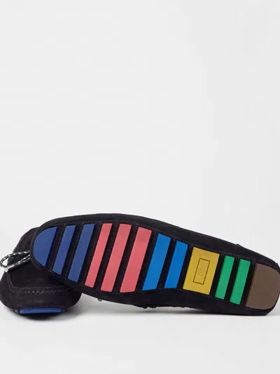 Ps By Paul Smith Ps Paul Smith Springfield Suede Loafers In Black