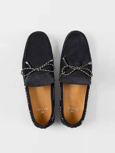 Ps By Paul Smith Ps Paul Smith Springfield Suede Loafers In Black