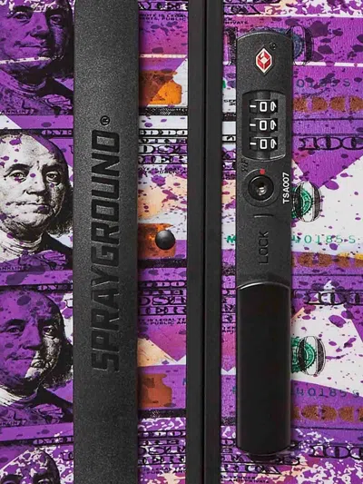 Sprayground Money Splat Hard Shell Carry-on In Multi