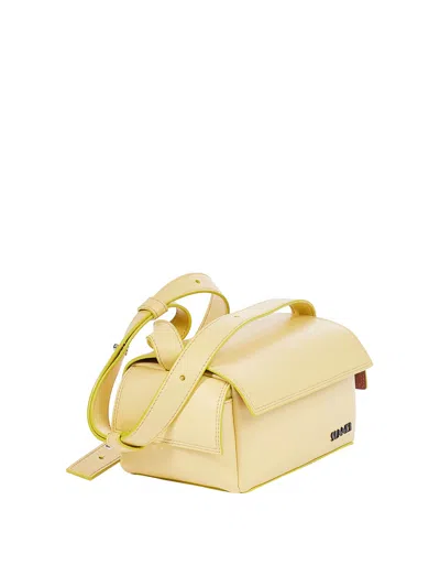 Sunnei La Bauletto Small Vegan In Yellow