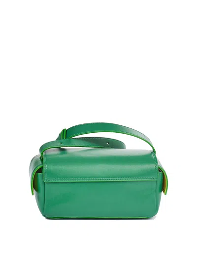 Sunnei La Bauletto Small Vegan In Green