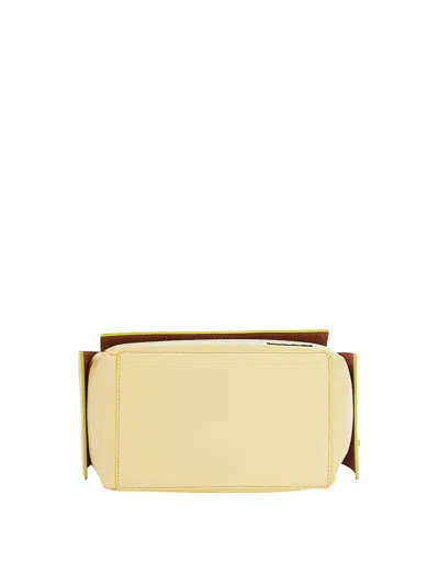Sunnei La Bauletto Small Vegan In Yellow