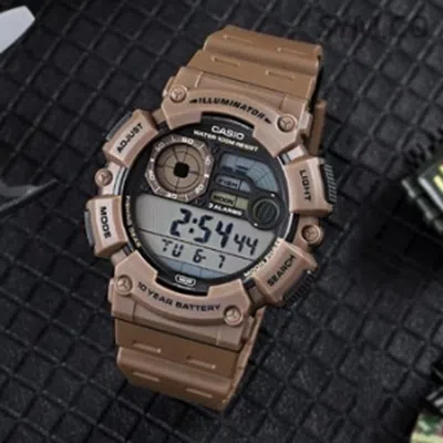 Casio Ws-1500h-5av In Brown