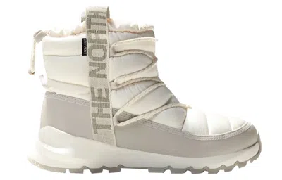 The North Face (wmns)  Thermoball Lace Up Waterproof Boots 'gardenia White Silver Grey' In Multi