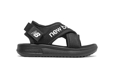 New Balance (td)  650:synthetic Black White Td Sandals