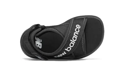 New Balance (td)  650:synthetic Black White Td Sandals