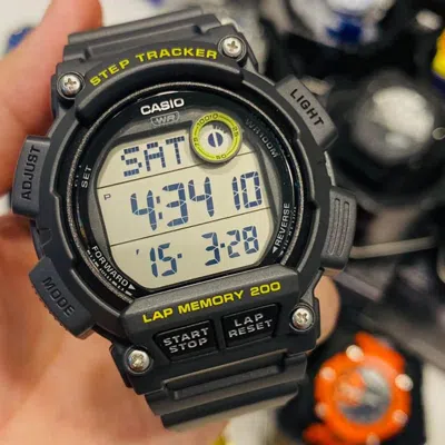 Casio G-shock Digital 'grey' In Black