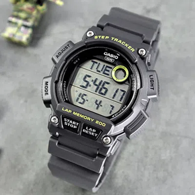 Casio G-shock Digital 'grey' In Black