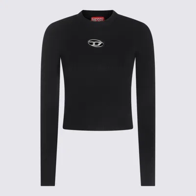 Diesel T-uncutie-long-d T-shirt In Black