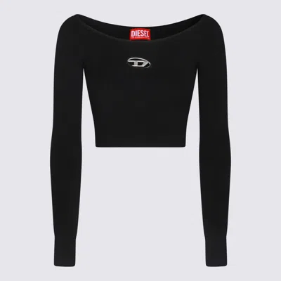 Diesel T-shirt M-vera-ls In Black