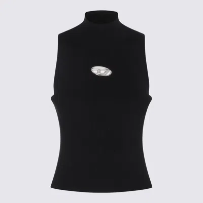 Diesel Top Blacks And Greys In Black