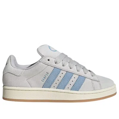 Adidas Originals Womens Campus 00s Suede Low-top Trainers Grey Cream White Clear S