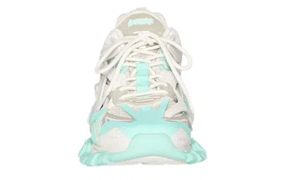 Balenciaga Track 2 Open Logo Sneakers In White