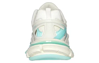 Balenciaga Track 2 Open Logo Sneakers In White