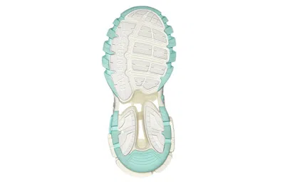 Balenciaga Track 2 Open Logo Sneakers In White