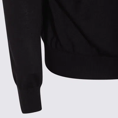 Malo Maglia Girocollo In Cashmere E Seta In Blue