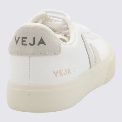 Veja Campo Leather White Natural Sneakers In White