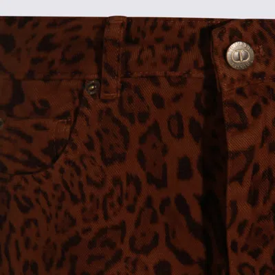 Twinset Straight Trousers With Pockets And Belt Loops