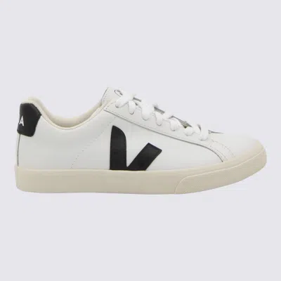 Veja Leather Sneakers Low-top Rubber Sole In Multi