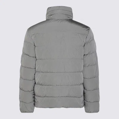 C.p. Company Coats Blacks And Greys In Gray