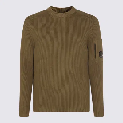 C.p. Company Sweaters Capers In Brown