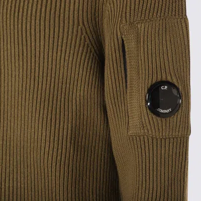 C.p. Company Sweaters Capers In Brown