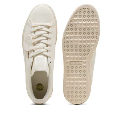 Puma Charles F. Stead Suede Ii Sneakers In White